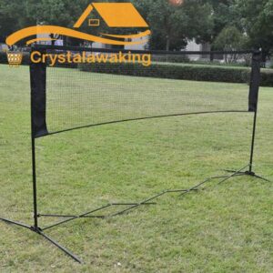 Professional Training Square Mesh Badminton Net Green